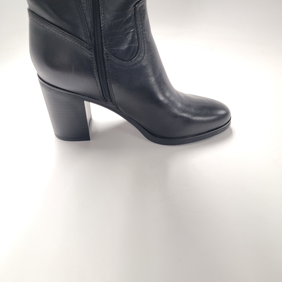 Giani Bernini Womens Odettee Black Leather Almond Toe Knee-High Boots NWT - Picture 5 of 6